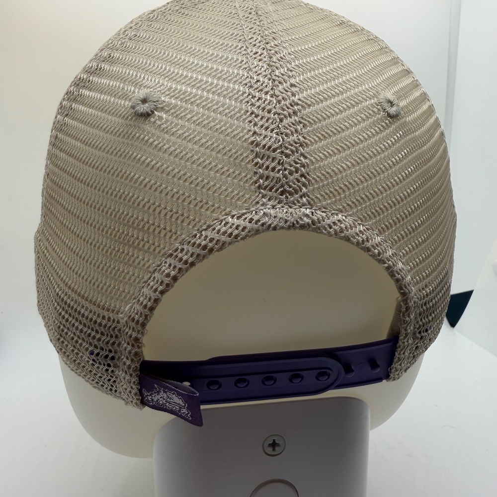 Top of the World TCU Horned Frogs Trucker Hat Purple Tan Snapback Cap - Picture 6 of 10